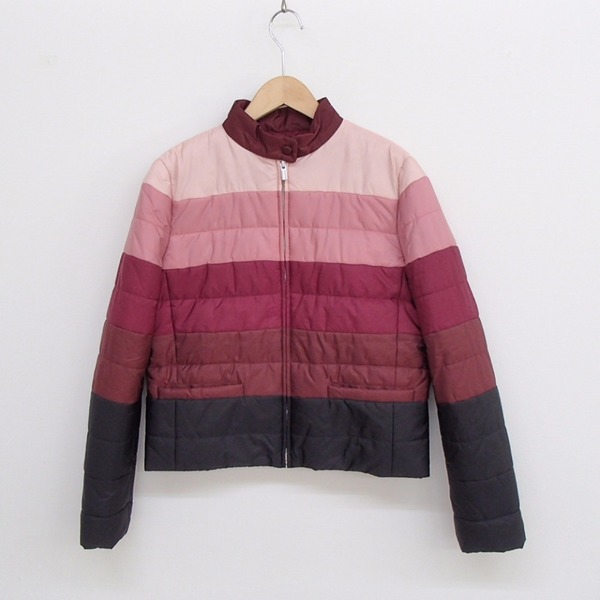 ミュウミュウの洋服の14aw 中綿ナイロンキルティングジャケットの買取