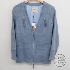 エコスタイル新宿三丁目店でグレースコンチネンタルの新品同様の羊革スエードステッチのジャケットを買取致しました。