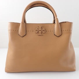 トリーバーチのMcGRAW TRIPLE-COMPARTMENT SATCHEL 2wayトートの買取実績です。