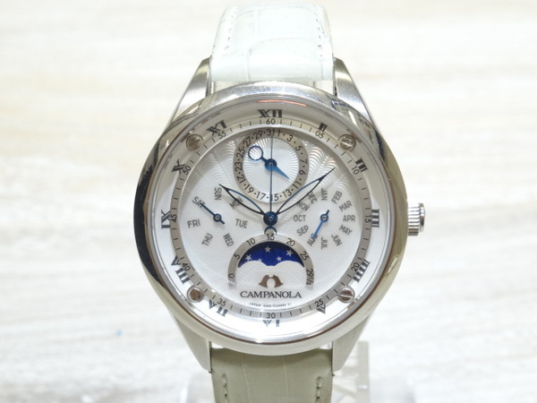 カンパノラのEC4000-11W ムーンフェイズ 170個限定 腕時計の買取実績です。