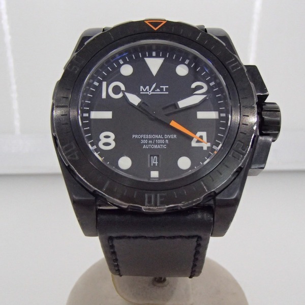 マットウォッチズのAG6 3 Automatic 300M 316LSS ミリタリーウォッチ 自動巻き腕時計の買取実績です。