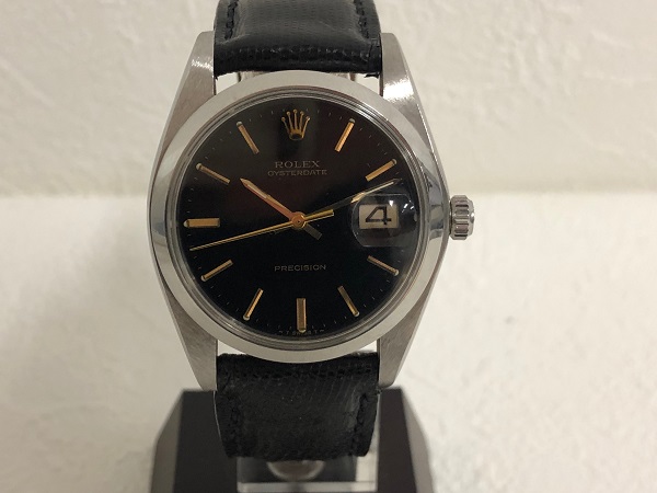 ロレックスのオイスターパーペチュアルデイトプレシジョン Ref.6694 70年代 手巻き時計の買取実績です。