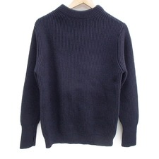 アンデルセン アンデルセン Navy Crew Neck Knit 指穴開きクルーネック リブニットセーター 買取実績です。