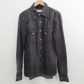 レミレリーフのUSED加工 ブラック ウエスタンシャツの買取実績です。