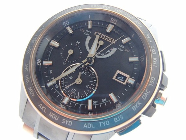 シチズンのH820-T020186　アテッサ 電波腕時計の買取実績です。