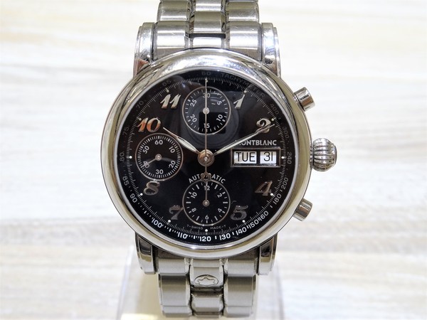 モンブランの7016　マイスターシュテュック　クロノグラフ　腕時計の買取実績です。