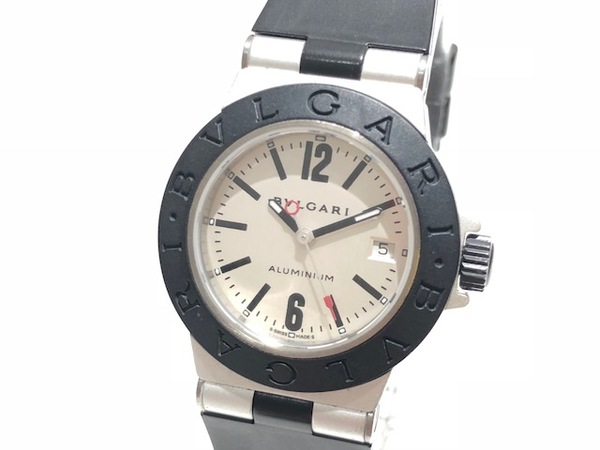 ブルガリのアルミニウム　AL29TA　レディース　腕時計の買取実績です。