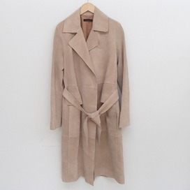 ザロウのカーフスキンベルト付 ロングコートをエコスタイル広尾店で買取致しました。