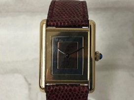 カルティエのカルティエ（CARTIER）マストタンクヴェルメイユ925　手巻き時計の買取実績です。