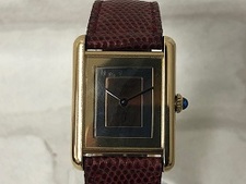 浜松鴨江店でカルティエ（CARTIER）マストタンクヴェルメイユ925　手巻き時計（通常使用感あり）を買取しました。状態は通常使用感がございます。
