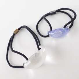 コレットマルーフのMetallic Leaf Glass Pony メタリックリーフグラスポニー 計2点 ヘアアクセサリーの買取実績です。