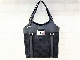ディオールの黒　トロッター　ディオリッシモ　トートバッグの買取実績です。