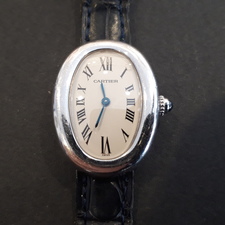 カルティエの1955ベニュワール クォーツ時計買取ました。東京都港区のブランド時計買取リサイクルショップならへ状態は使用感のある中古品