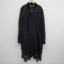 タカヒロミヤシタザソロイスト. sg0158 cut out chesterfield coatカット アウト チェスターフィールドコート 買取実績です。