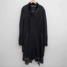 タカヒロミヤシタザソロイスト.のsg0158 cut out chesterfield coatカット アウト チェスターフィールドコートの買取実績です。