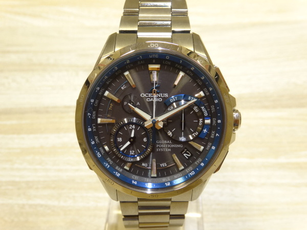 カシオのオシアナス OCW-G1000-1AJF フルメタルGPSハイブリッド電波ソーラー 腕時計の買取実績です。