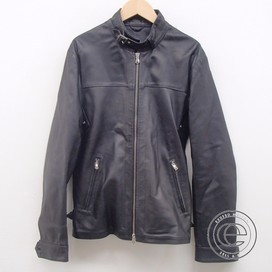 チンクアンタのラムレザー スタンドカラー シングルライダースジャケットの買取実績です。