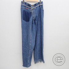 メゾンエウレカ ライトブルー VINTAGE REWORK BIGGY PANTS リメイクバギーデニム 買取実績です。