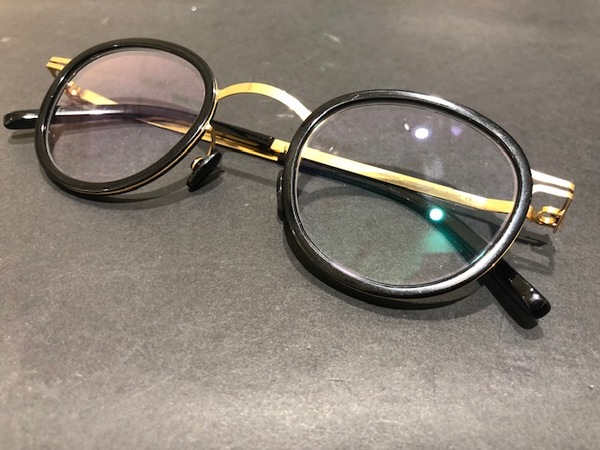マイキータの黒ゴールド　LITE ARTO　ラウンド　眼鏡の買取実績です。