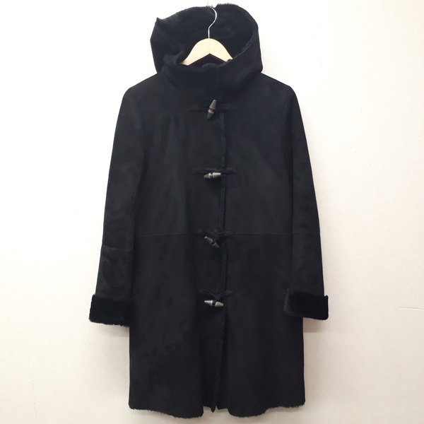 セオリーの黒ムートンダッフルコート買取ました。東京都港区のブランド洋服買取リサイクルショップ「エコスタイル広尾店」 買取価格・実績 2018年