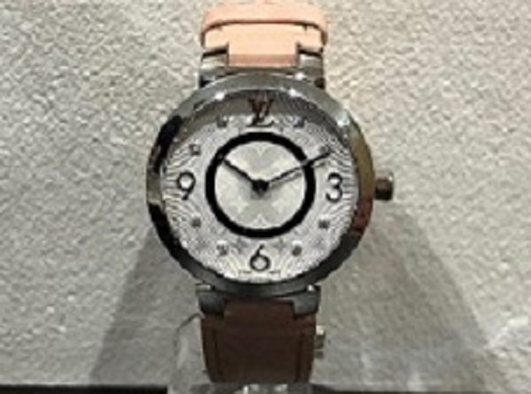 ルイヴィトンのルイヴィトン（LOUIS VUITTON）Q12MG 8PD タンブール　レディース腕時計の買取実績です。