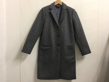 エコスタイル鴨江店にて、セオリーのグレー ウールコートを買取しました。状態は通常使用感のあるお品物です。