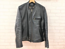 バンソンの黒　タイプB　ライナー付き　レザージャケット　※ライナー欠品の買取実績です。