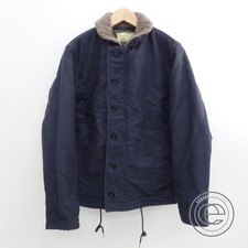 バズリクソンズ BR12030 N-1 NAVY DEPARTMENT 裏ボア デッキジャケット 買取実績です。