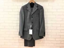 2755のP5123　正規　グレー　ウール　スーツの買取実績です。