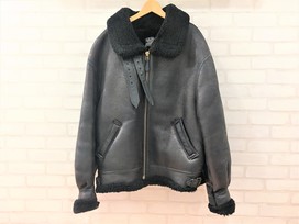 アヴィレックスの17755　黒　B-3　ボアレザージャケットの買取実績です。