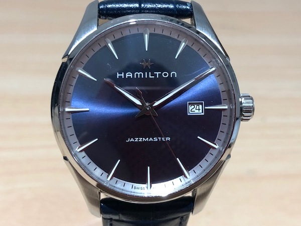 ハミルトンのH32451641　ジャズマスタージェント　クオーツ腕時計の買取実績です。