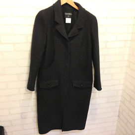 シャネルのウール　ロングコートの買取実績です。
