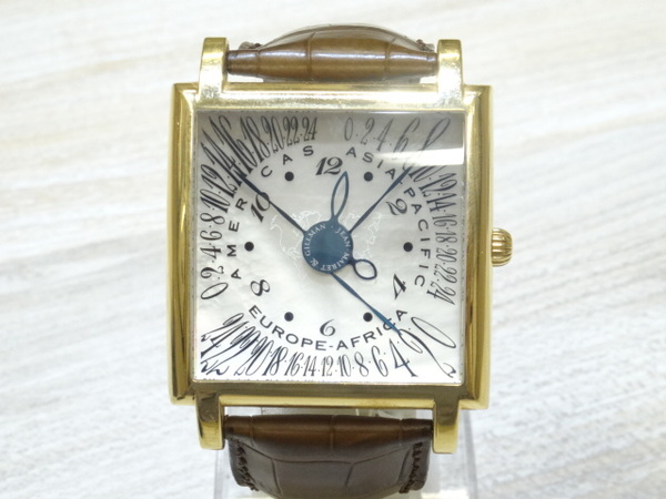 ジャンメレアンドギルマンの750 世界99本限定 金無垢 腕時計の買取実績です。