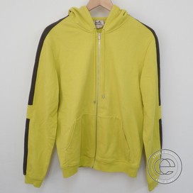 エルメスのイエロー　ジップアップ　スウェットパーカー　メンズの買取実績です。