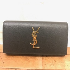 サンローラン（SAINT LAURENT）のモノグラムサンローラン 長財布をお買取させていただきました。銀座でサンローラン買取は銀座本店まで！状態は内側に一部擦れがありますが、全体的にきれいなお品物です。