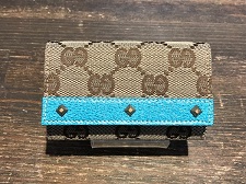 磐田店でグッチ（GUCCI)　GGキャンバス　スタッズ　6連キーケース　120925（美品）を買取しました。状態は傷などなく非常に良い状態のお品物です。