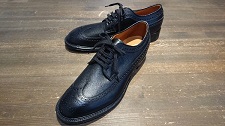 オールデン オールデン(ALDEN)58711　黒　アルパインカーフ　ロングウイングチップシューズ 買取実績です。