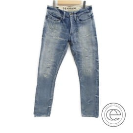 デンハムのジャパンアルチザン レイザー スリムフィットダメージ加工デニムパンツの買取実績です。