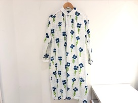 ミナペルホネンのフラワーダンス　シャツワンピースの買取実績です。