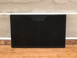カミーユフォルネの黒 2113 242001 リザード　パスケースの買取実績です。