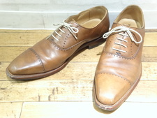 スコッチグレインの756 ベルオム ストレートチップシューズを革靴買取のエコスタイル銀座本店で買取致しました。状態は通常使用感があるお品物です。