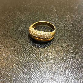 ダイヤモンドの0.82ct　ダイヤモンドリングの買取実績です。