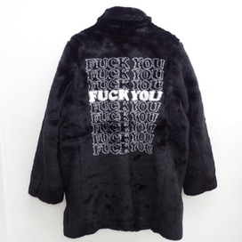 シュプリームの×HYSTERIC GLAMOUR 国内正規 17AW Fuck You Faux Fur Coat エコファーコートの買取実績です。