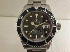 浜松鴨江店でロレックス(ROLEX)のサブマリーナーデイト Ref.16610 SS  黒文字盤 自動巻き時計を買取り致しました。状態は通常使用感がございます。