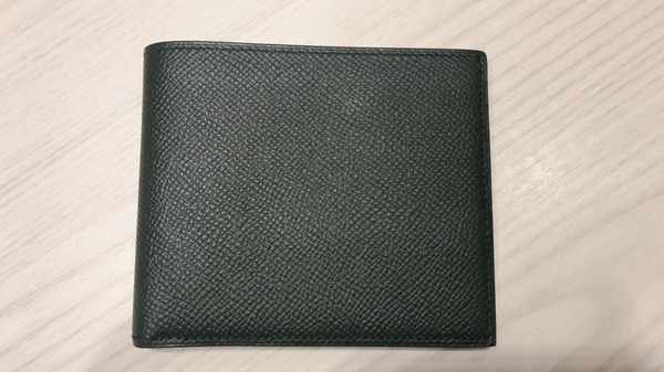エルメスの黒×黄　MC2　コペルニクス　二つ折り財布の買取実績です。