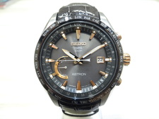 セイコーのSSE095 アストロン ソーラー時計（新品未使用）をエコスタイル銀座本店で買取しました。状態は新品未使用のお品物です。
