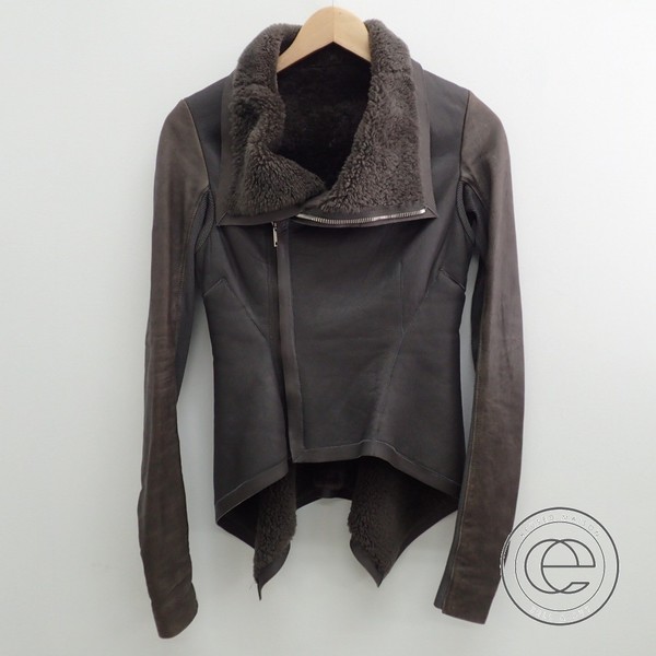 リックオウエンスのレディース服のムートン ライダースジャケット レディースの買取実績です 18年12月24日公開の情報です エコスタイル