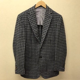 スティレラティーノのウール×シルク×リネン　段返り3つボタン チェック柄 ジャケットの買取実績です。