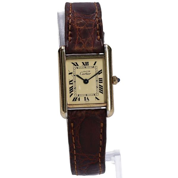 カルティエの時計のマストタンク ヴェルメイユ クォーツの買取実績です 18年12月27日公開の情報です エコスタイル