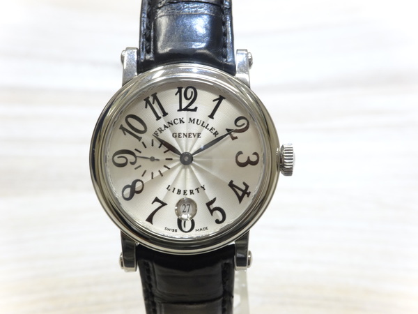 フランクミュラーの78911 ラウンドリバティ 革ベルト 腕時計の買取実績です。